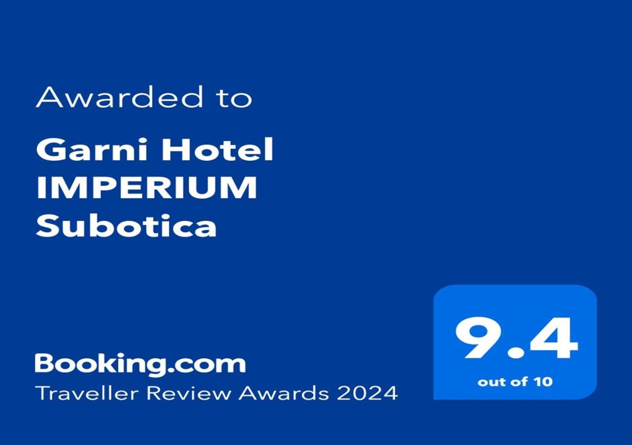 Garni Hotel Imperium Subotica Exterior photo